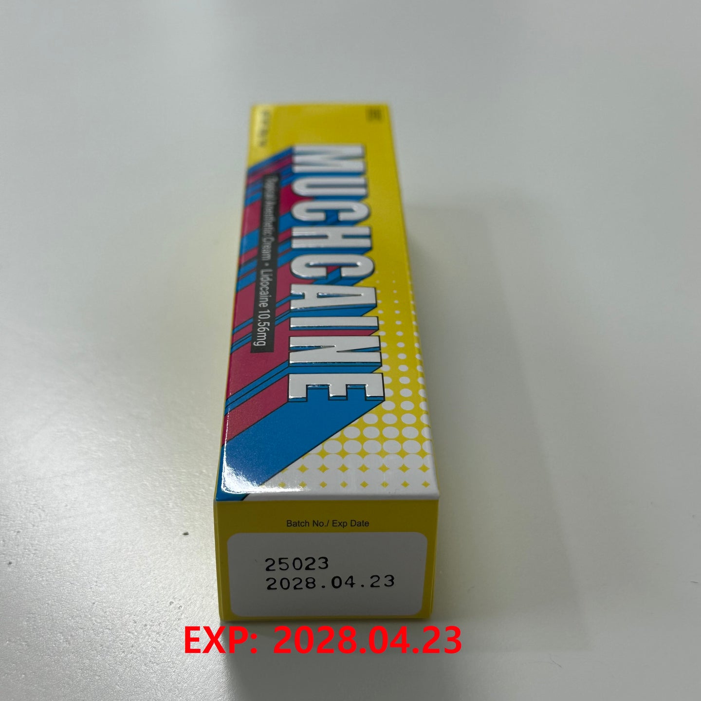 Muchcaine cream 30g (lidocaine 10.56%)