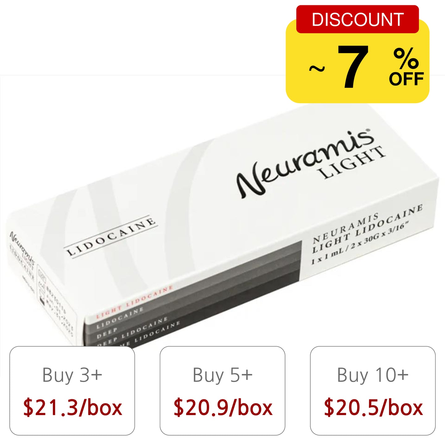 Neuramis Light lidocaine