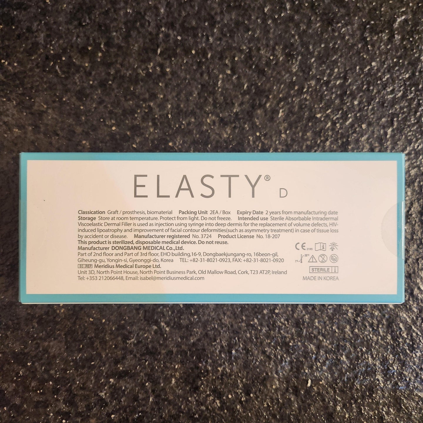 ELASTY D - 2x1ml - Filler Outlet