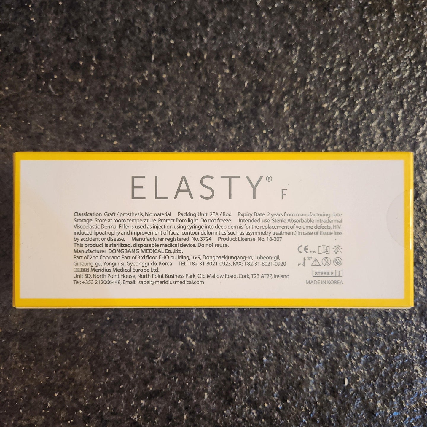 ELASTY F - 2x1ml - Filler Outlet