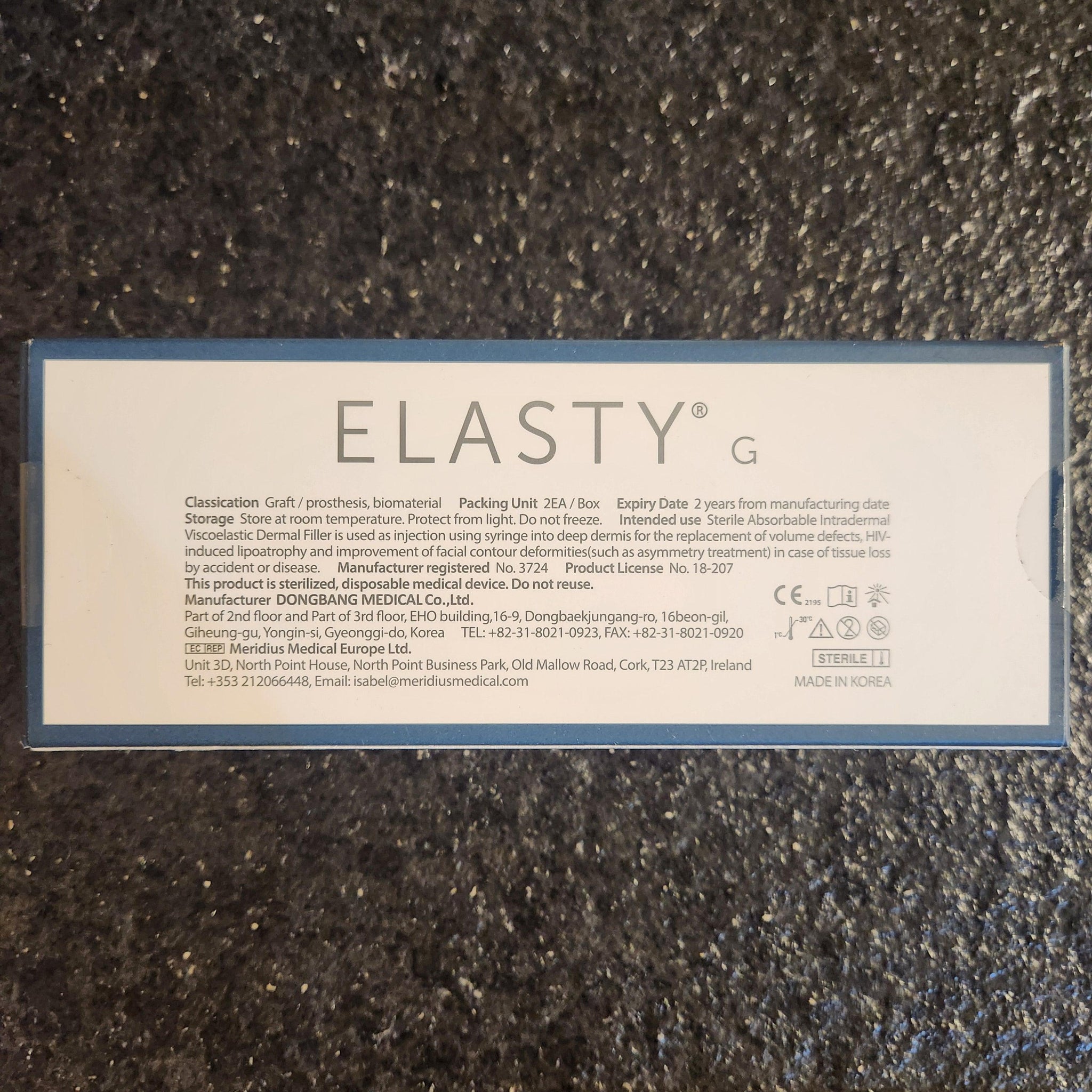 ELASTY G - 2x1ml - Filler Outlet